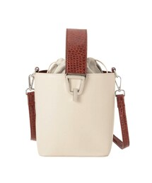 dazzlin | ハンドバイカラーカタオシバッグ(ハンドバッグ)