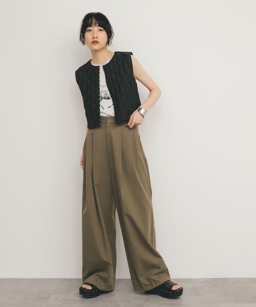 KBF（ケイビーエフ）の「スタッズサボサンダル（サンダル・レディース・BROWN/BLACK・37/38）」の10枚目の写真