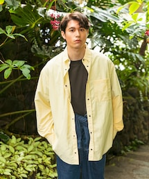 EKAL | 『UR TECH』ナイロンタッサーロングスリーブシャツ(シャツ/ブラウス)