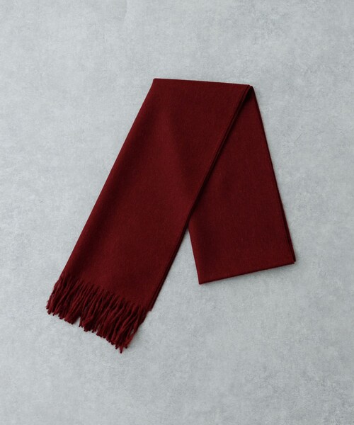 URBAN RESEARCH（アーバンリサーチ）の「THE INOUE BROTHERS　Brushed Scarf（マフラー・メンズ・Teal/Black/Navy/Khaki/Burgundy/Orange/Grey/Greige・one）」の7枚目の写真