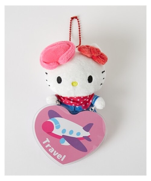 nissen（ニッセン）の「サンリオキャラクターズ　ぬいぐるみネームタグ（ファッション雑貨・メンズ・ピンク (ハローキティ)/ブルー(シナモロール)/パープル(クロミ)・Y）」の4枚目の写真