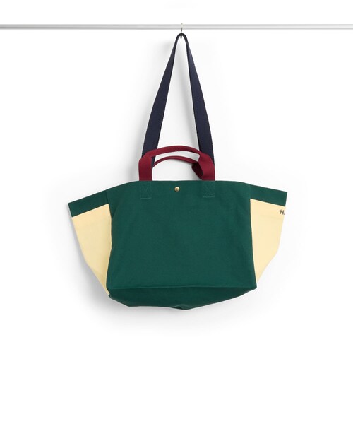 SENSE OF PLACE by URBAN RESEARCH(センスオブプレイスバイアーバンリサーチ)の「HAY Weekend Bag S(トートバッグ・メンズ・BrownMulti/DGRMulti/Ebluemulti・One)」の2枚目の写真