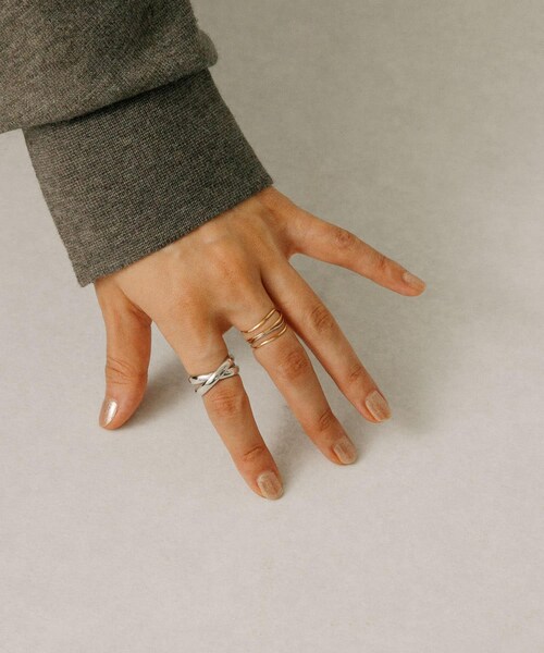 URBAN RESEARCH（アーバンリサーチ）の「ff by decor urban research　ヒネリカーブリング（リング・レディース・GOLD・1/3/5/7/9/11/13）」の12枚目の写真