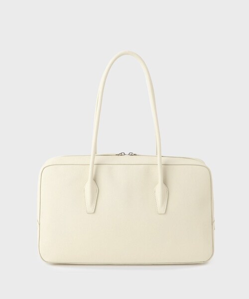ADAM ET ROPE'(アダムエロペ)の「【PFT】 P boston Large バッグ(ボストンバッグ・レディース・オフホワイト・F)」の2枚目の写真