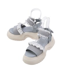 merry jenny | フリルメッシュスニーカーサンダル(サンダル)