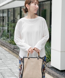 ITEMS URBANRESEARCH | シアーロングTシャツ(Tシャツ/カットソー)