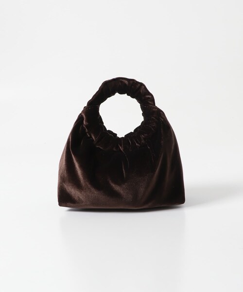 SENSE OF PLACE by URBAN RESEARCH（センスオブプレイスバイアーバンリサーチ）の「ベロアバッグ（ハンドバッグ・レディース・MUSTARD/BROWN/PURPLE・one）」の15枚目の写真