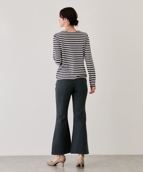 Jayro（ジャイロ）の「レイヤーニットプルオーバー（ニット/セーター・レディース・グレー系/ホワイト系/イエロー系・F）」の18枚目の写真