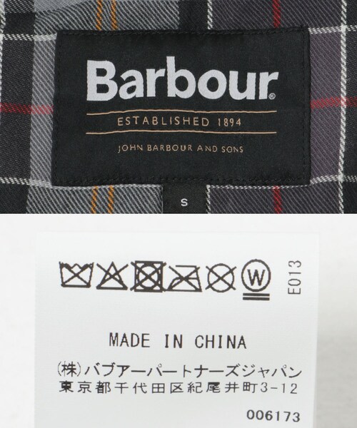 URBAN RESEARCH（アーバンリサーチ）の「Barbour　sl spey casual（ブルゾン・レディース・tan/black・S）」の14枚目の写真