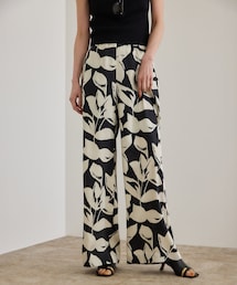 ROPE' | DEVEAUXジオメトリックフラワーイージーワイドパンツ(その他パンツ)
