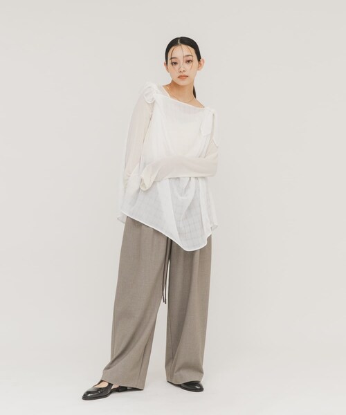 KBF（ケイビーエフ）の「マルチWAYトップス（その他トップス・レディース・OFF/BLUE・One）」の17枚目の写真