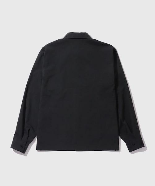 ADAM ET ROPE'（アダムエロペ）の「シアサッカー シャツジャケット（シャツ/ブラウス・メンズ・ブラック/ブラウン・L/M）」の13枚目の写真