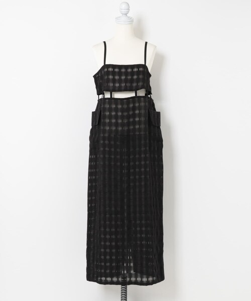 THE GOODLAND MARKET（ザグッドランドマーケット）の「&her　Layered Lace Onepiece（ワンピース・レディース・WHITE/BLACK・FREE）」の20枚目の写真