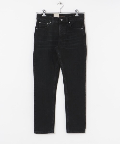 THE GOODLAND MARKET（ザグッドランドマーケット）の「NUDIE JEANS　Solid Ollie-Black Steel（デニムパンツ・メンズ・Black・26/27/28）」の2枚目の写真