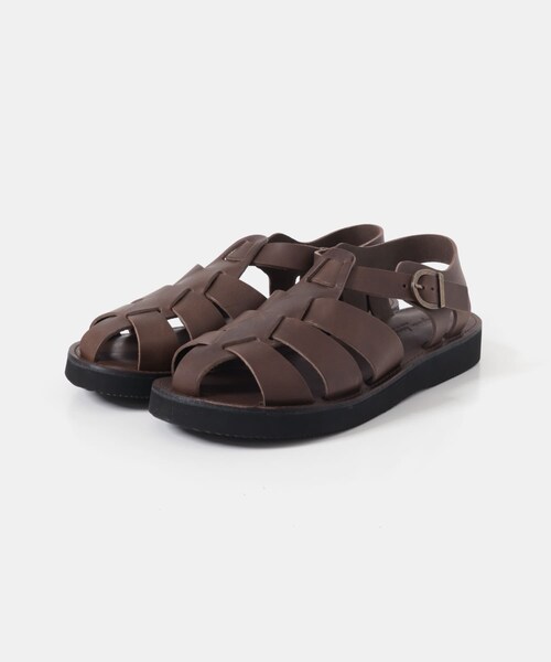 URBAN RESEARCH Sonny Label（アーバンリサーチサニーレーベル）の「Organic Handloom　GURKHA（サンダル・メンズ・ダークブラウン・26/27/28）」の4枚目の写真