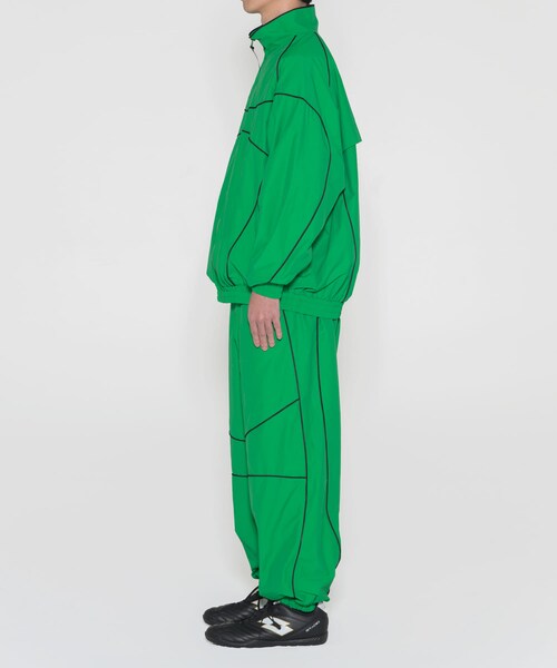 URBAN RESEARCH（アーバンリサーチ）の「LOTTO　LINE NYLON BLOUSON（ブルゾン・メンズ・BLACK/GREEN/GRAY・M/L/XL/XXL）」の19枚目の写真