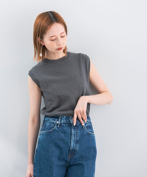 URBAN RESEARCH ROSSO（アーバンリサーチロッソ）の「GICIPI　OPALE（ニット/セーター・レディース・Lavender/Buio/Carbon/Pistachio/Bianco・1）」の14枚目の写真