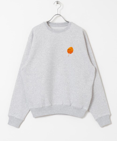 URBAN RESEARCH（アーバンリサーチ）の「MARMOT CAPITAL　LEAF CREW SWEAT（スウェット・レディース・GRAY・M）」の2枚目の写真
