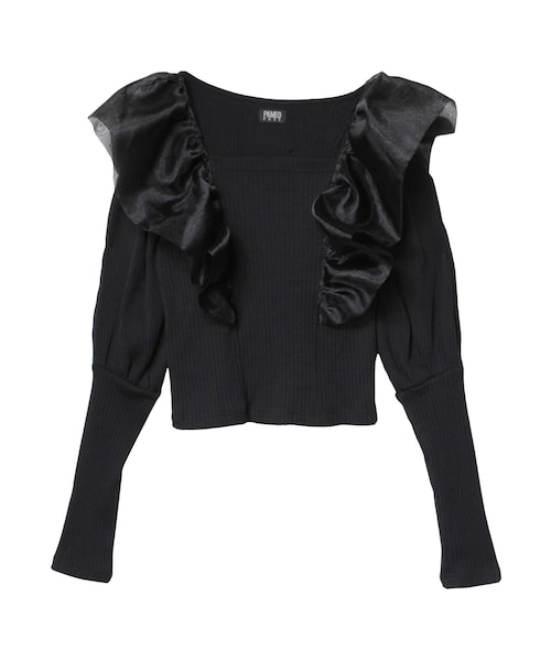 PAMEO POSE パメオポーズ　人気トップス PAMEO POSE（パメオポーズ）の「Multi Collar Top（シャツ