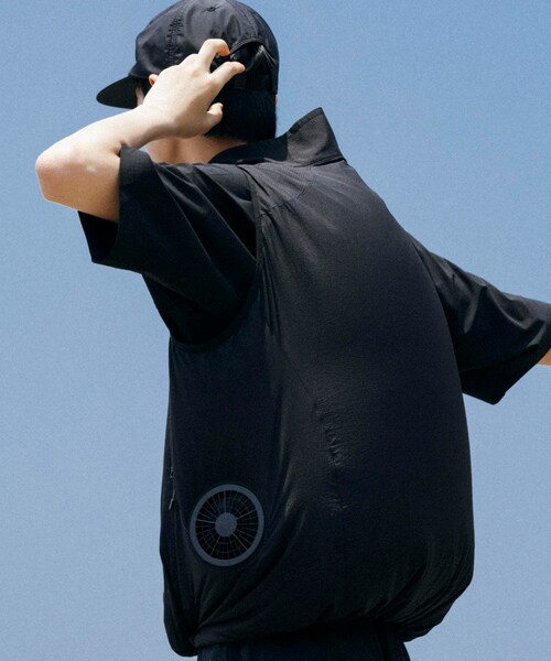 URBAN RESEARCH（アーバンリサーチ）の「LOWERCASE　LC×空調服AIRCOOLING VEST（ベスト・メンズ・88 BLACK/86 D NAVY/6 BEIGE・M/L/XL）」の18枚目の写真