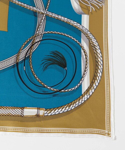 URBAN RESEARCH ROSSO（アーバンリサーチロッソ）の「manipuri　88ジョッキー（バンダナ/スカーフ・レディース・green/turquoise・FREE）」の9枚目の写真