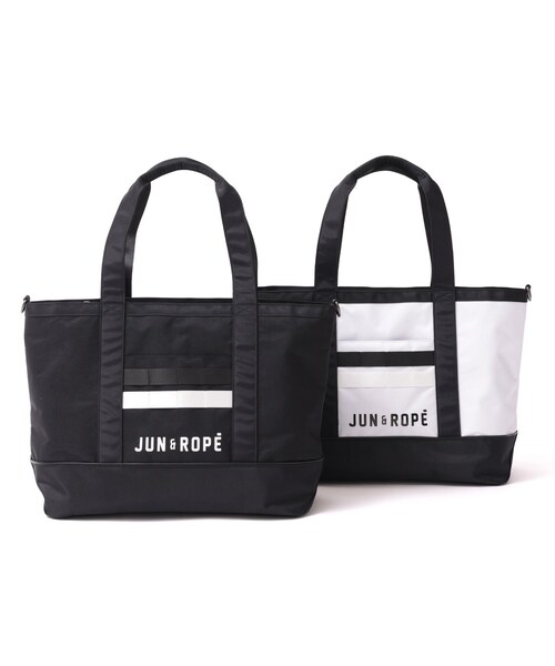 ROPE'（ロペ）の「ロゴ入りBIGトートバッグ（トートバッグ・レディース・ブラック/ホワイト/ライトグリーン・F）」の19枚目の写真