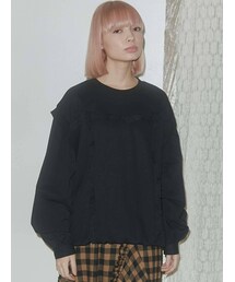 merry jenny | ドッキングフリルトレーナー(スウェット)