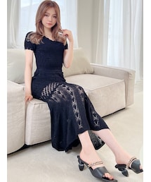 RESEXXY | クロシェニットマーメイドワンピース(ワンピース)