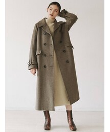 MURUA | ダブルマキシチェスターコート(チェスターコート)