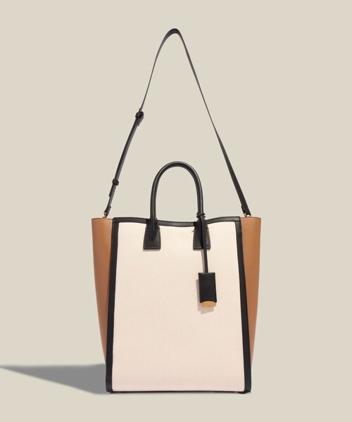 ROPE'（ロペ）の「【E'POR】I BAG Large【通勤】【A4対応】（トートバッグ・レディース・ブラック/ダークブラウン・F）」の11枚目の写真