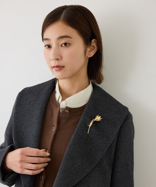 ROPE'(ロペ)の「モチーフブローチ3点セット(MOTIF BROOCH)(ブローチ/コサージュ・レディース・ゴールド・F)」の18枚目の写真