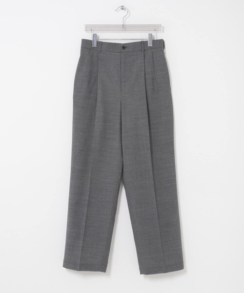 URBAN RESEARCH（アーバンリサーチ）の「ATON　WOOL GAUZE EASY PANTS（その他パンツ・メンズ・GRAY/NAVY TOP・4/6）」の3枚目の写真