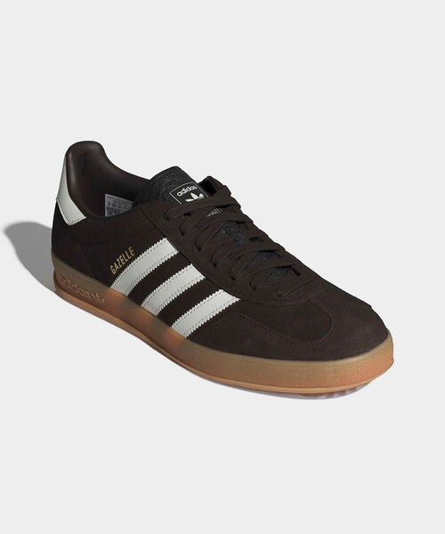 ADAM ET ROPE'（アダムエロペ）の「【adidas（アディダス）】GAZELLE INDOOR（スニーカー・レディース・ダークブラウン・23/24/25）」の6枚目の写真