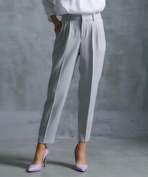 nissen | 接触冷感機能付☆洗えるタテヨコストレッチテーパードパンツ（上下別売・セットアップ）(フォーマルスーツ/小物)