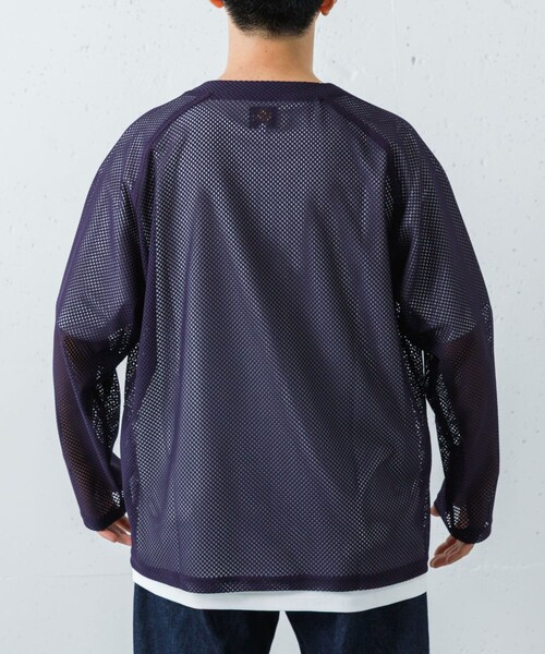 URBAN RESEARCH(アーバンリサーチ)の「Needles V-NECK LACE CARDIGAN(カーディガン/ボレロ・メンズ・GREY/EGGPLANT/BLACK・S/M)」の15枚目の写真