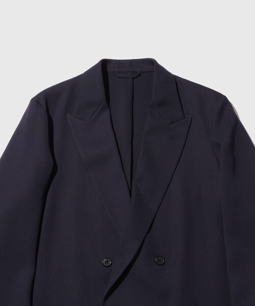 ADAM ET ROPE'(アダムエロペ)の「DOUBLE BREASTED JACKET(テーラードジャケット・メンズ・グレー/ネイビー・L/M/S)」の20枚目の写真