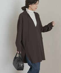 URBAN RESEARCH DOORS | スキッパーチュニックシャツ(シャツ/ブラウス)