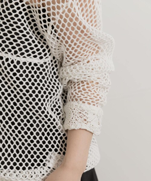 THE GOODLAND MARKET（ザグッドランドマーケット）の「77circa　make antique lace sailor top（その他トップス・レディース・white1/white2/black1/black2・one）」の8枚目の写真