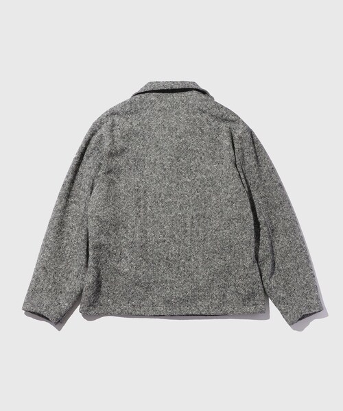 ADAM ET ROPE'(アダムエロペ)の「TWEED HOMESPAN RACING BLOUSON(ブルゾン・メンズ・ブラック・L/M/S)」の19枚目の写真