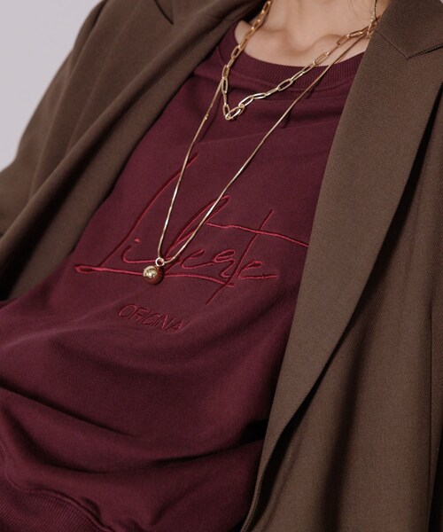 URBAN RESEARCH ROSSO（アーバンリサーチロッソ）の「CHIGNON　オーバル&ボールTOPネックレス（ネックレス・レディース・SILVER/GOLD・Free）」の13枚目の写真