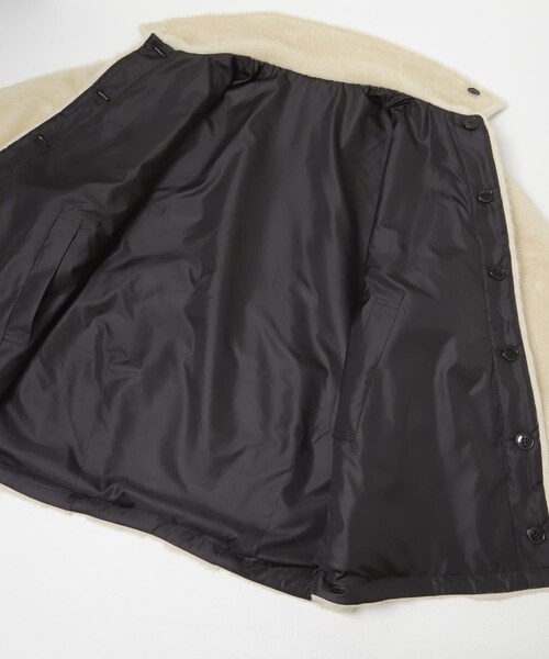 THE GOODLAND MARKET（ザグッドランドマーケット）の「&her　Reversible Fur Blouson（テーラードジャケット・レディース・BLACK/BROWN・Free）」の14枚目の写真