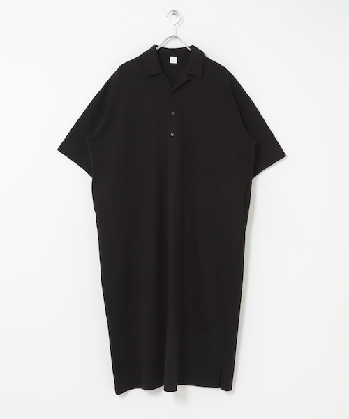 かぐれ（カグレ）の「『2サイズ展開』オープンカラーカットワンピース（ワンピース・レディース・BLACK・0/1）」の15枚目の写真