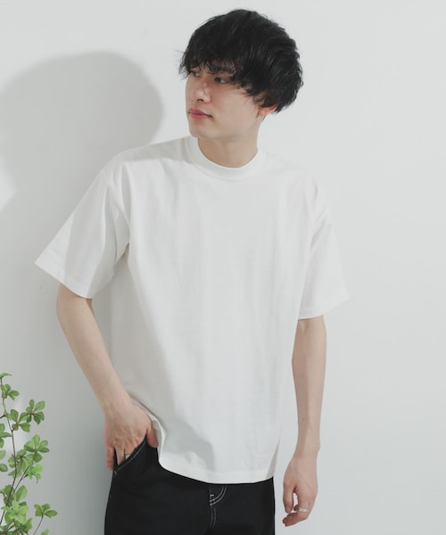 SENSE OF PLACE by URBAN RESEARCH(センスオブプレイスバイアーバンリサーチ)の「ガールグラフィックTシャツ(5分袖)(Tシャツ/カットソー・メンズ・PURPLE/WHITE①/PINK/ORANGE①/WHITE②/ORANGE②/WHITE③/MINT/ORANGE③・M/L)」の13枚目の写真