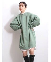 Ungrid | ルーズスウェットワンピース(ワンピース)