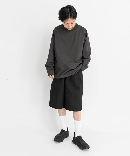 EKAL（エカル）の「『別注』Dickies×EKAL　ワイドロングショーツ（その他パンツ・メンズ・ブラウン/ブラック・M/L）」の8枚目の写真