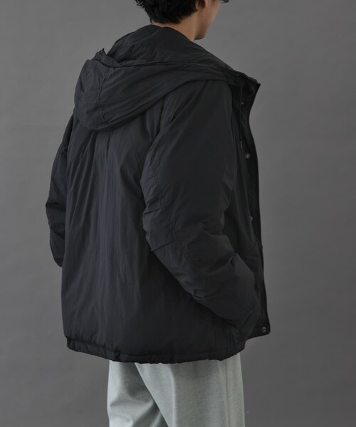 URBAN RESEARCH DOORS(アーバンリサーチドアーズ)の「FORK&SPOON SORONAフーディーブルゾン(ブルゾン・メンズ・BLACK/SAND/BROWN・4/5)」の5枚目の写真