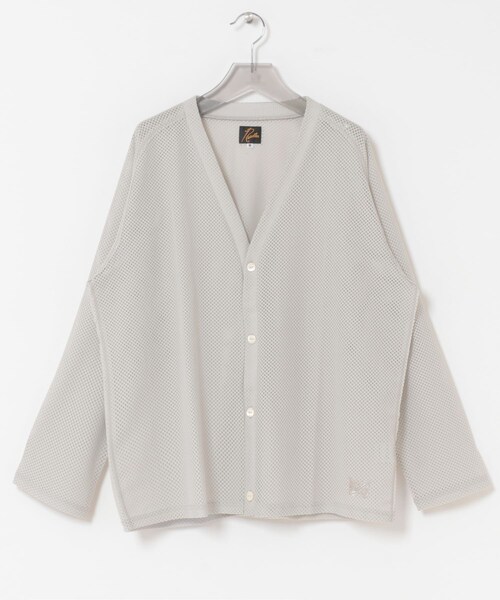 URBAN RESEARCH(アーバンリサーチ)の「Needles V-NECK LACE CARDIGAN(カーディガン/ボレロ・メンズ・GREY/EGGPLANT/BLACK・S/M)」の14枚目の写真