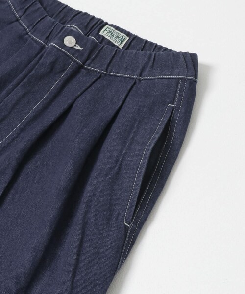 URBAN RESEARCH DOORS(アーバンリサーチドアーズ)の「FORK&SPOON TCデニムイージーパンツ(その他パンツ・メンズ・BLACK/BLUE・4/5)」の9枚目の写真