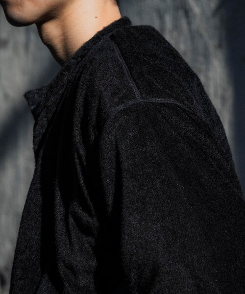 URBAN RESEARCH(アーバンリサーチ)の「『別注』BROOXON×URBS U.P.S. AIRLITE WARM SWEAT SHIRTS(スウェット・メンズ・BLACK・M/L/XL)」の10枚目の写真