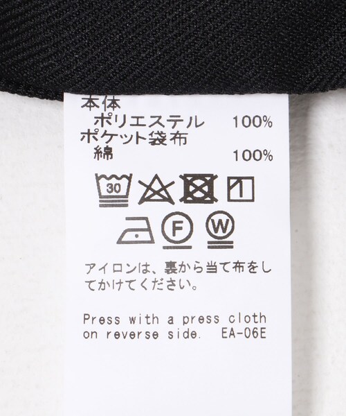 URBAN RESEARCH(アーバンリサーチ)の「DAIRIKU 2Pocket Ployester Jacket(テーラードジャケット・メンズ・BLACK・M/L)」の16枚目の写真